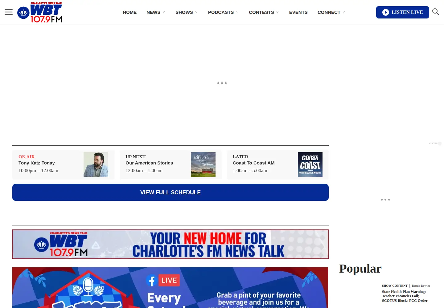 Screenshot of wbt.com