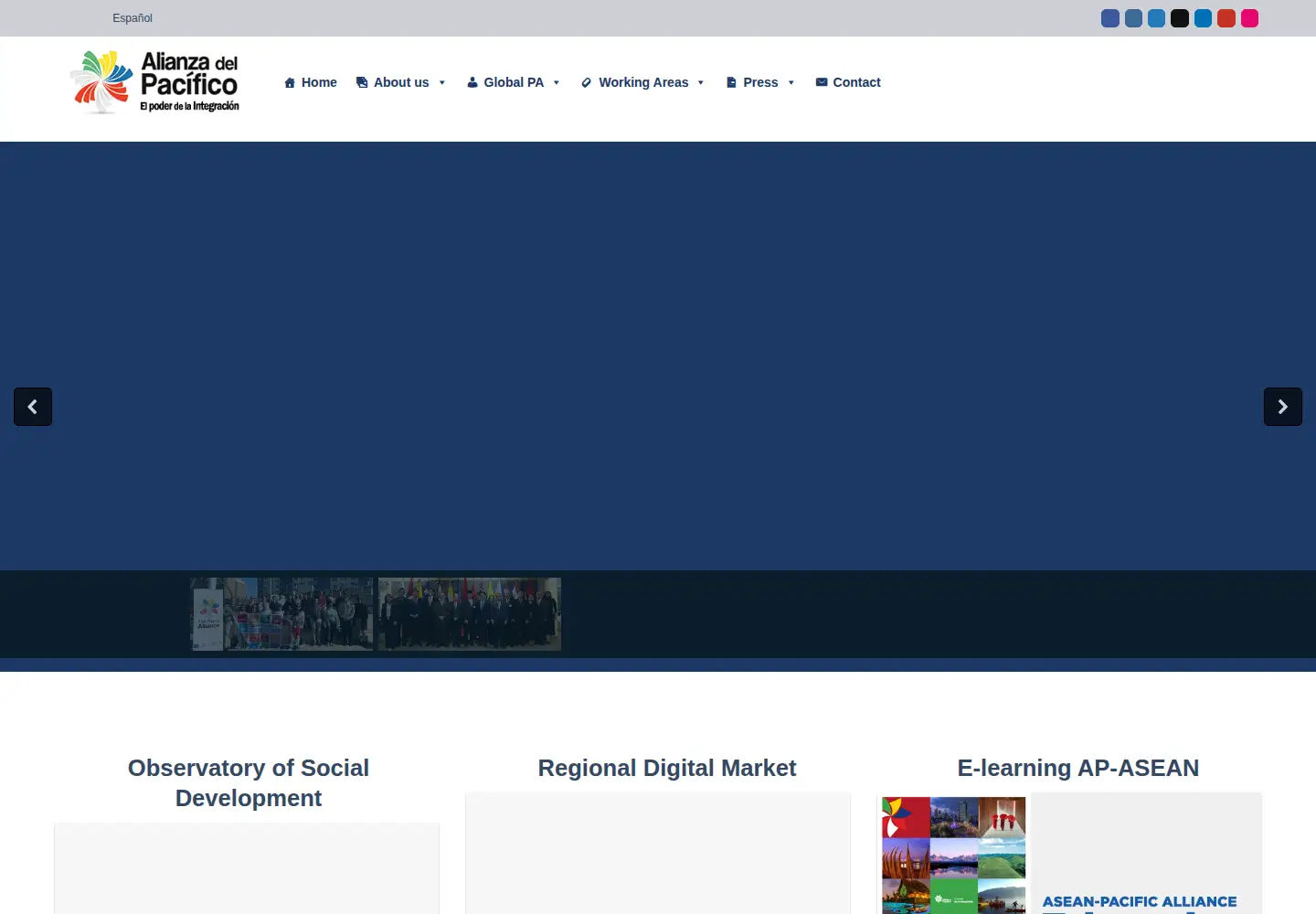 Screenshot of alianzapacifico.net