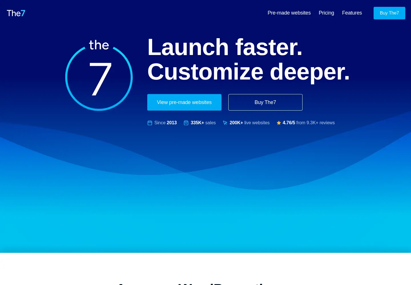 Screenshot of the7.io