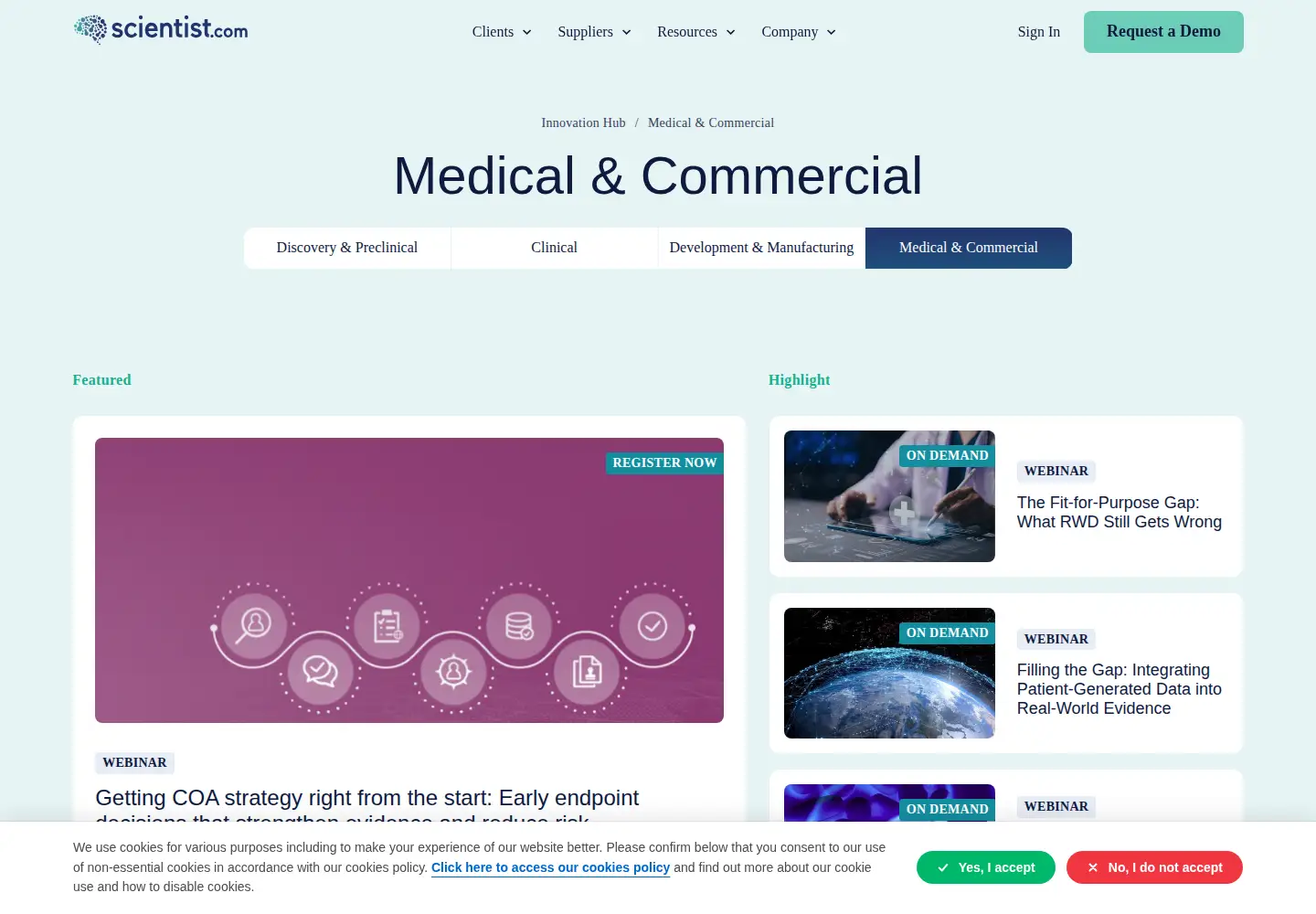 Screenshot of healtheconomics.com