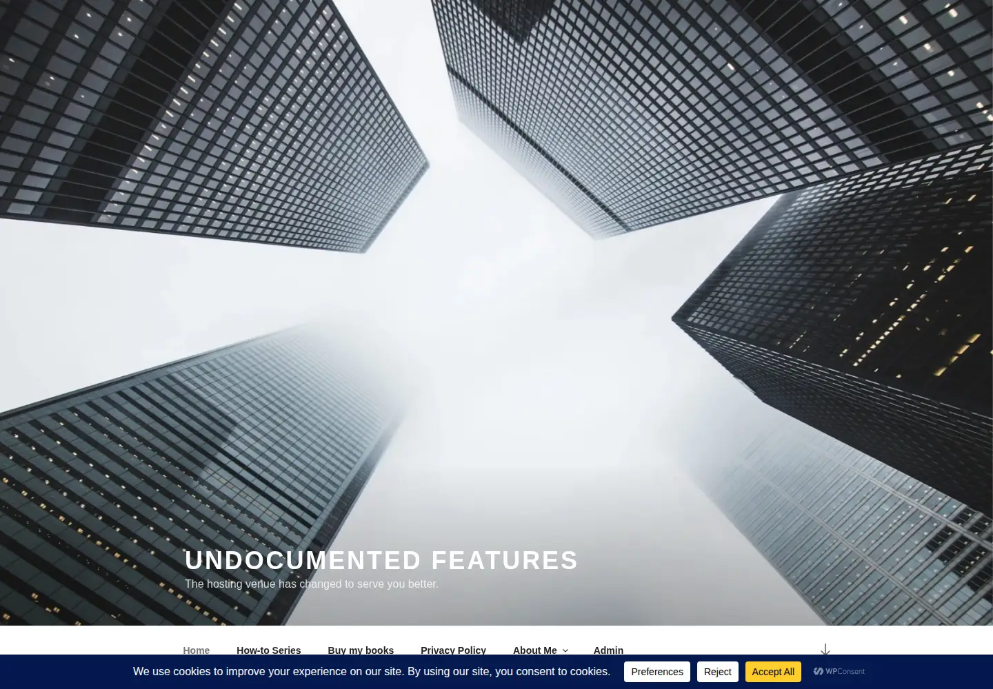 Screenshot of undocumented-features.com