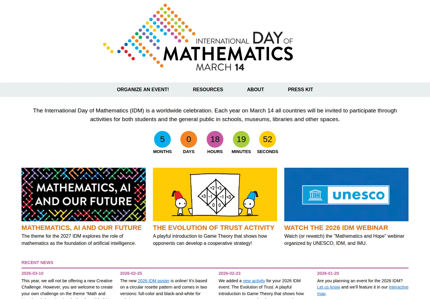 Screenshot of idm314.org