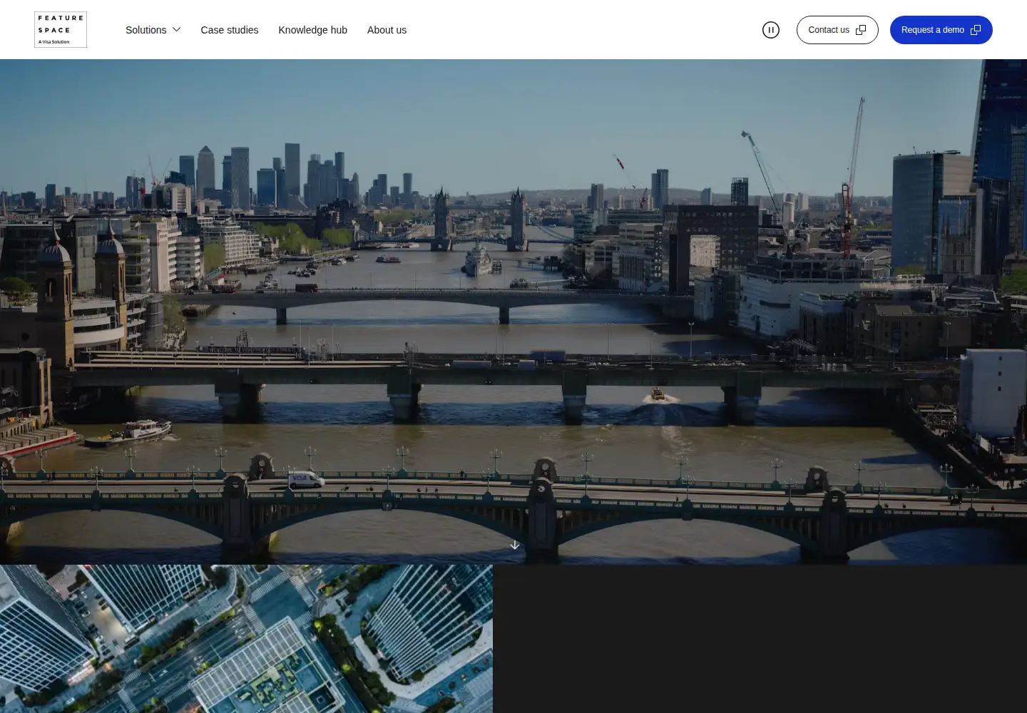 Screenshot of featurespace.com