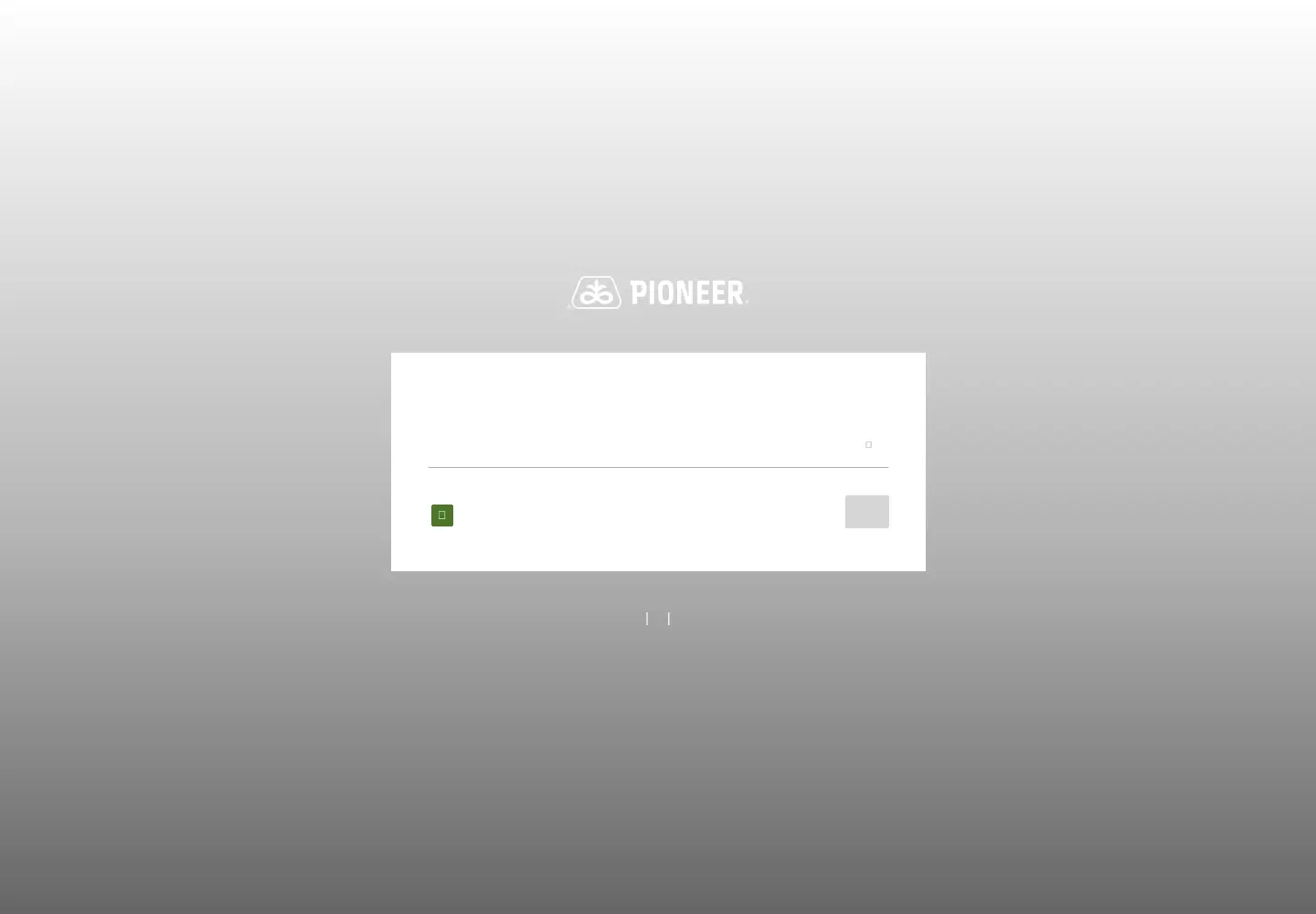 Captured homepage of pioneer.com in the current scan