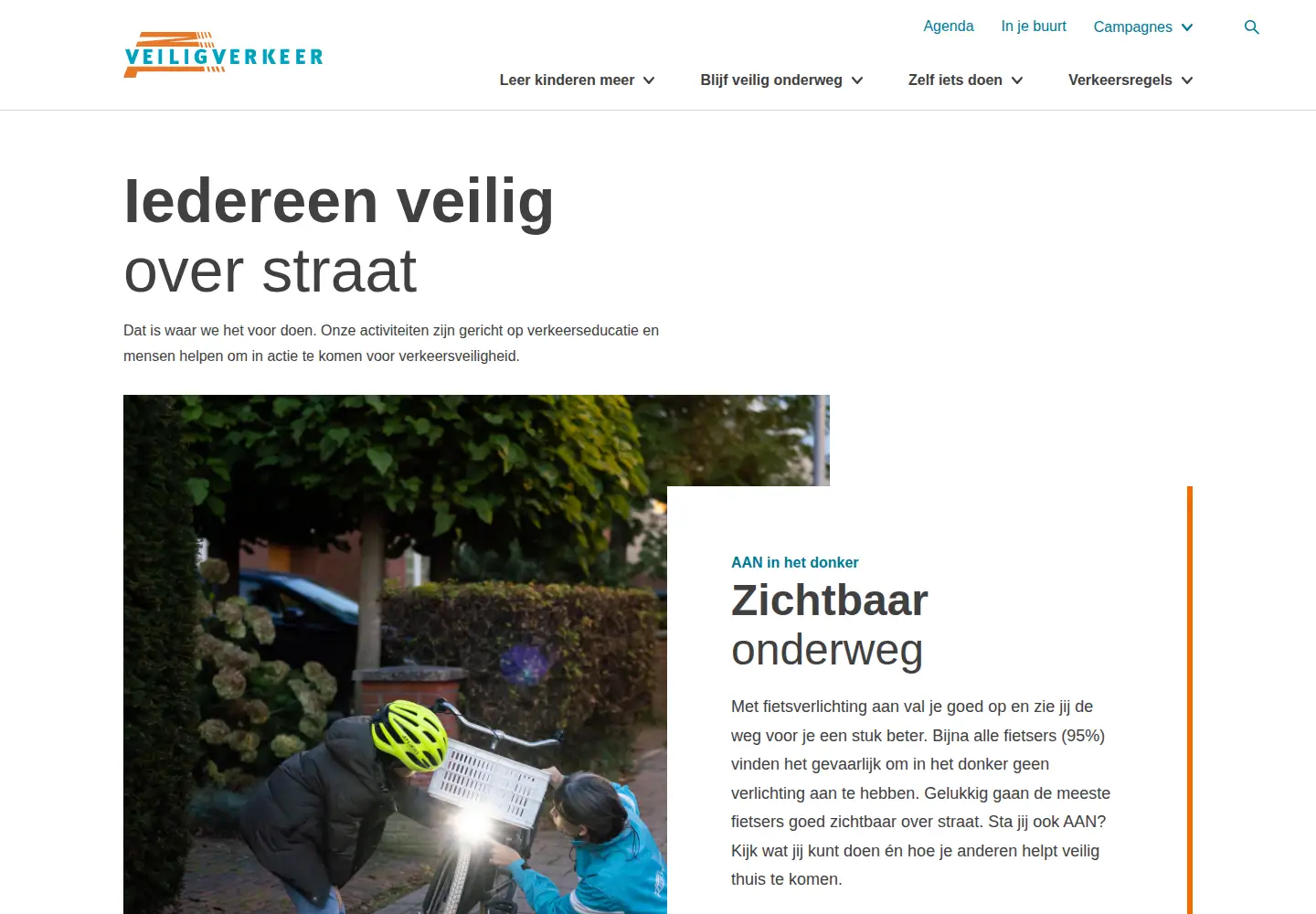 Screenshot of vvn.nl