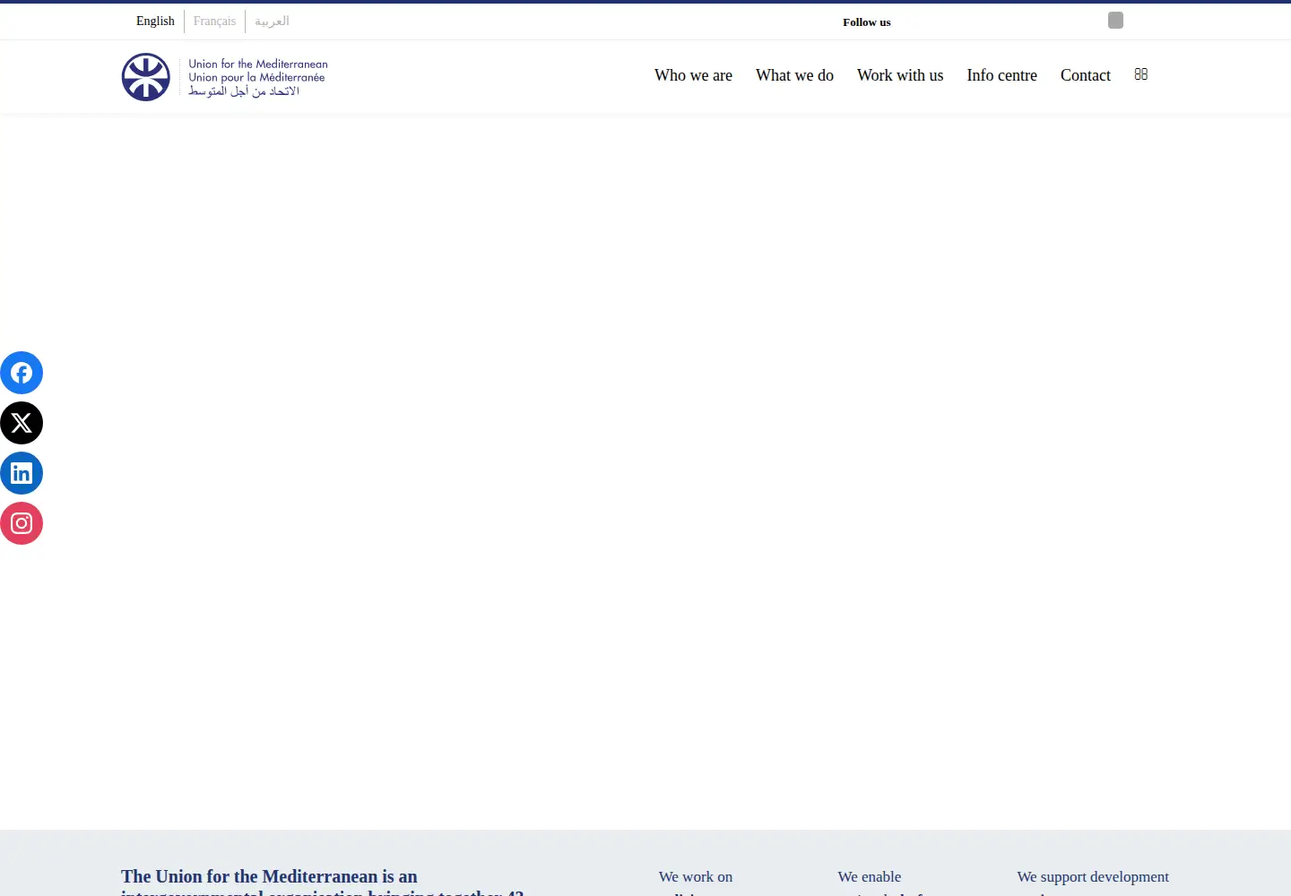Screenshot of ufmsecretariat.org