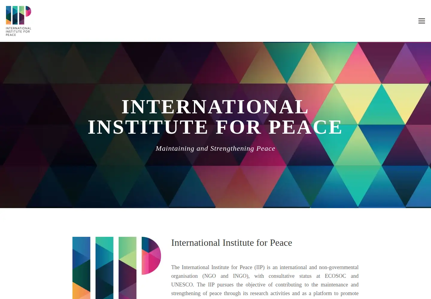 Screenshot of iipvienna.com