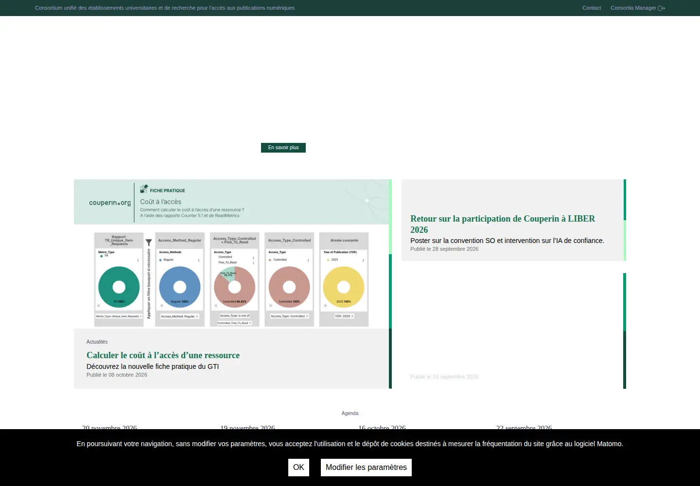 Screenshot of couperin.org