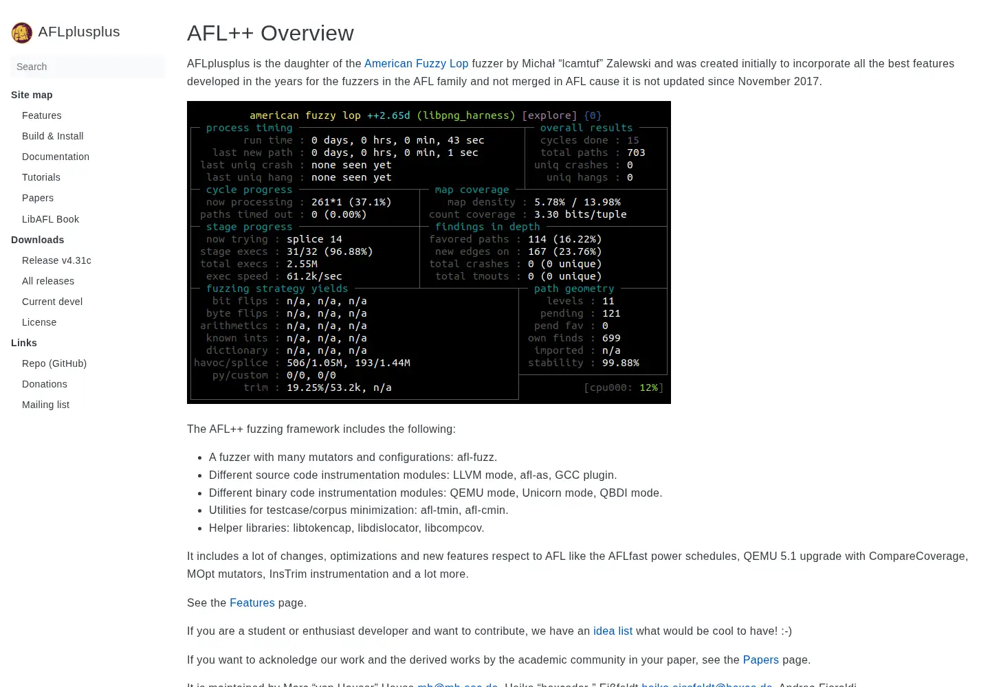 Screenshot of aflplus.plus