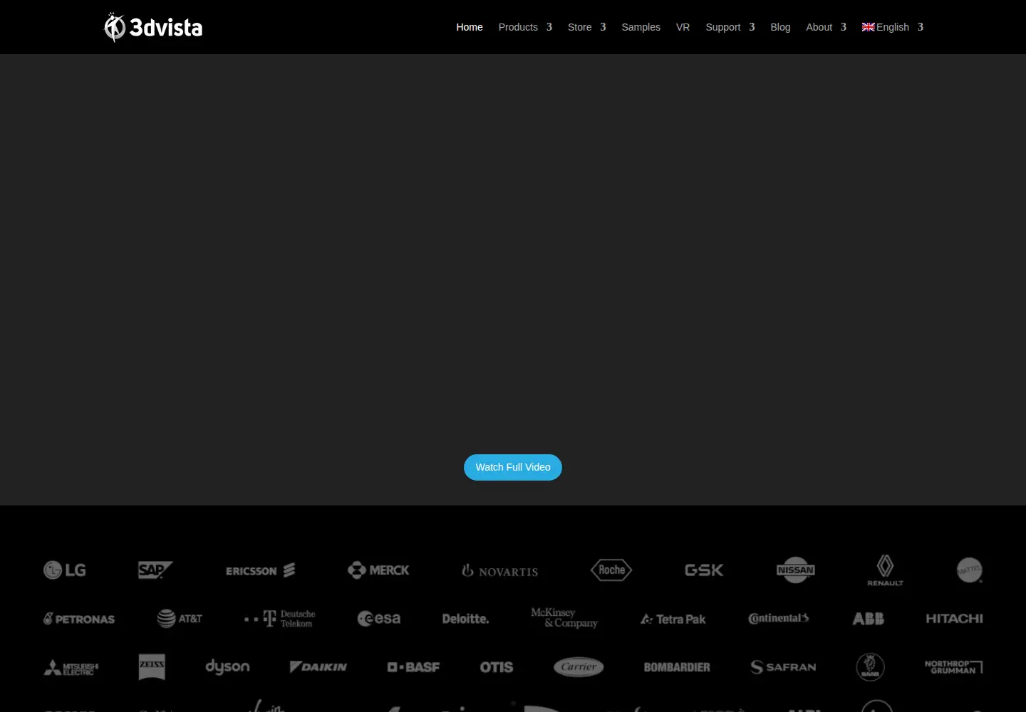 Screenshot of 3dvista.com