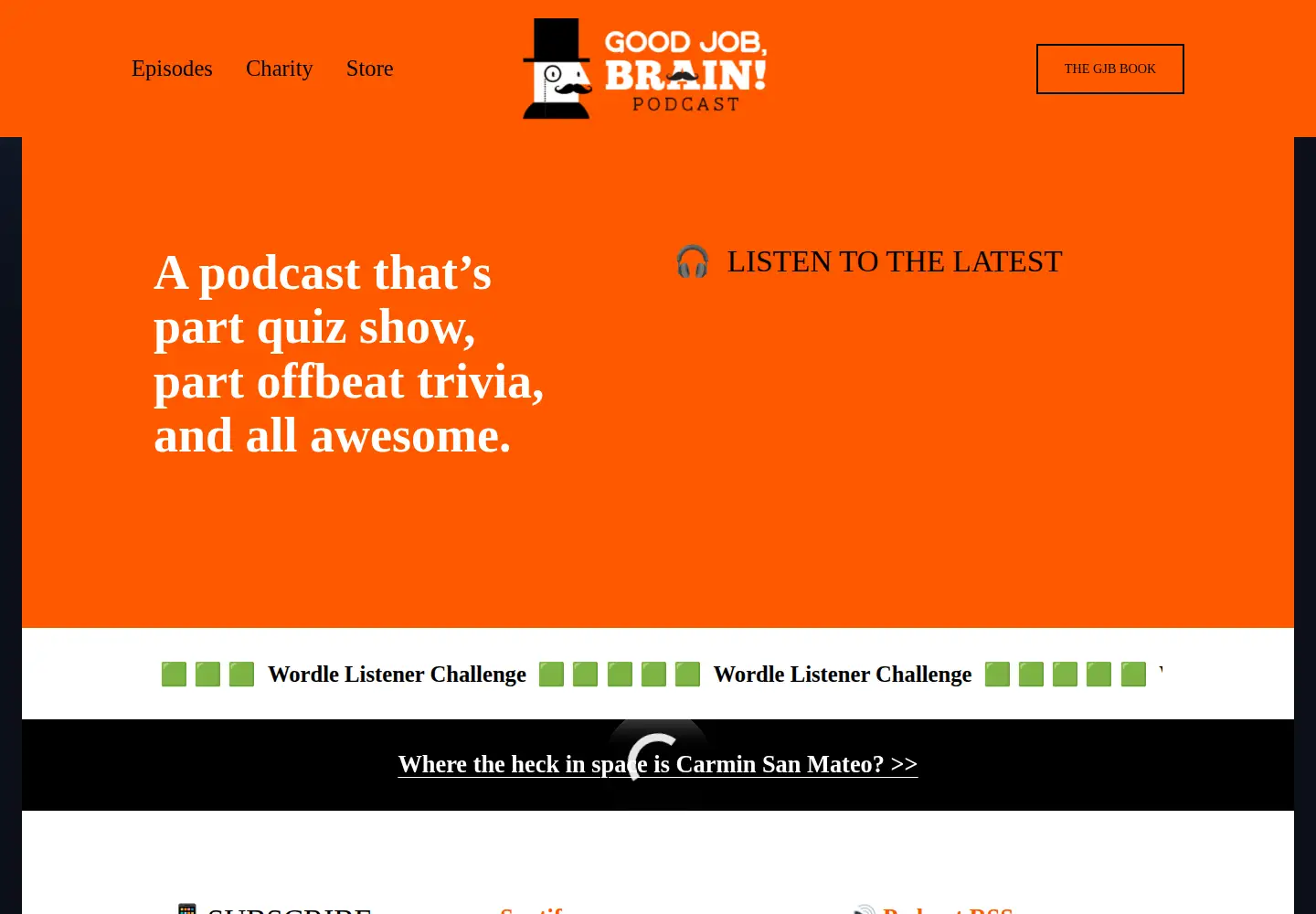 Screenshot of goodjobbrain.com