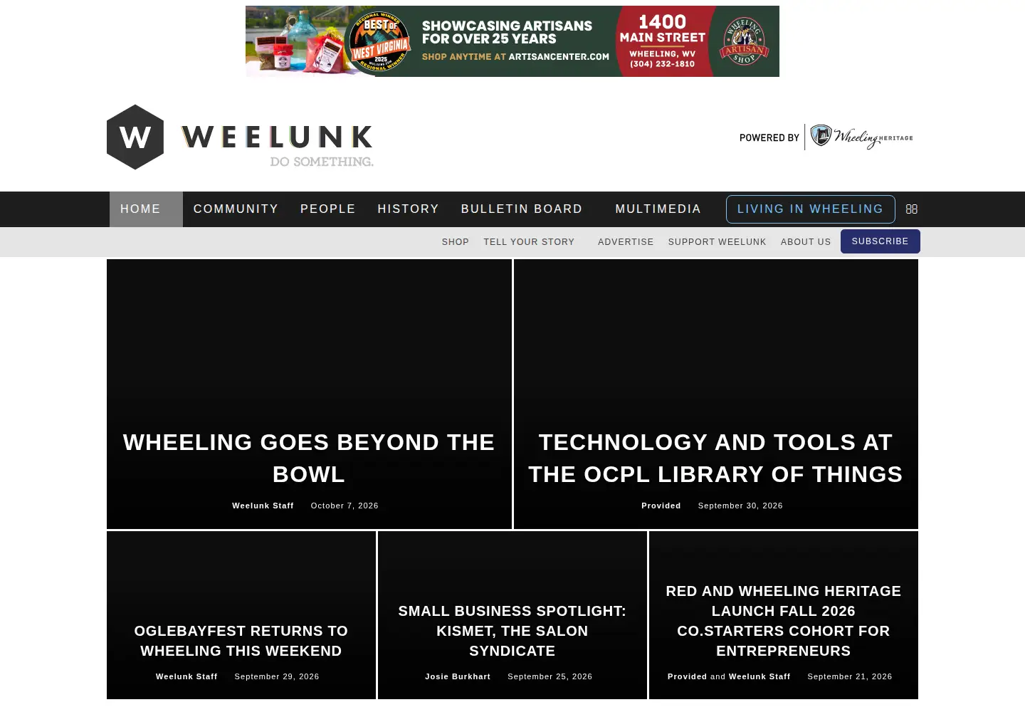 Screenshot of weelunk.com