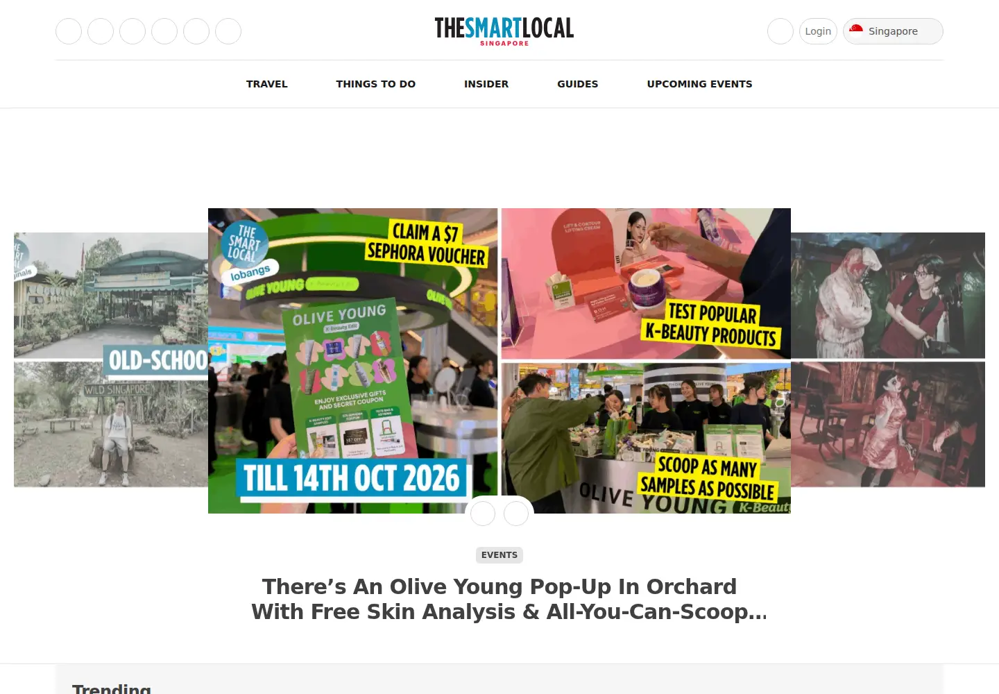 Screenshot of thesmartlocal.com