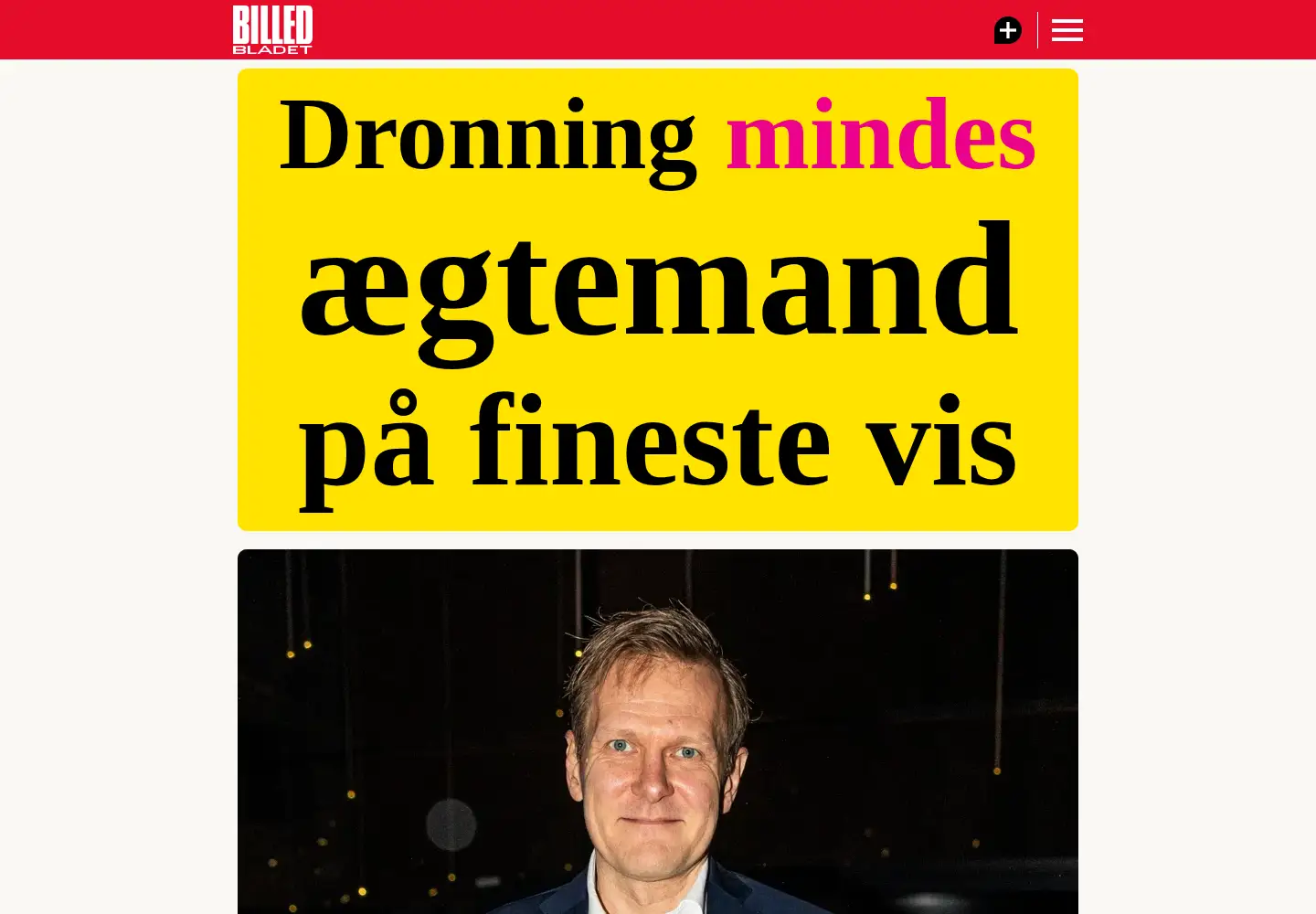Screenshot of billedbladet.dk