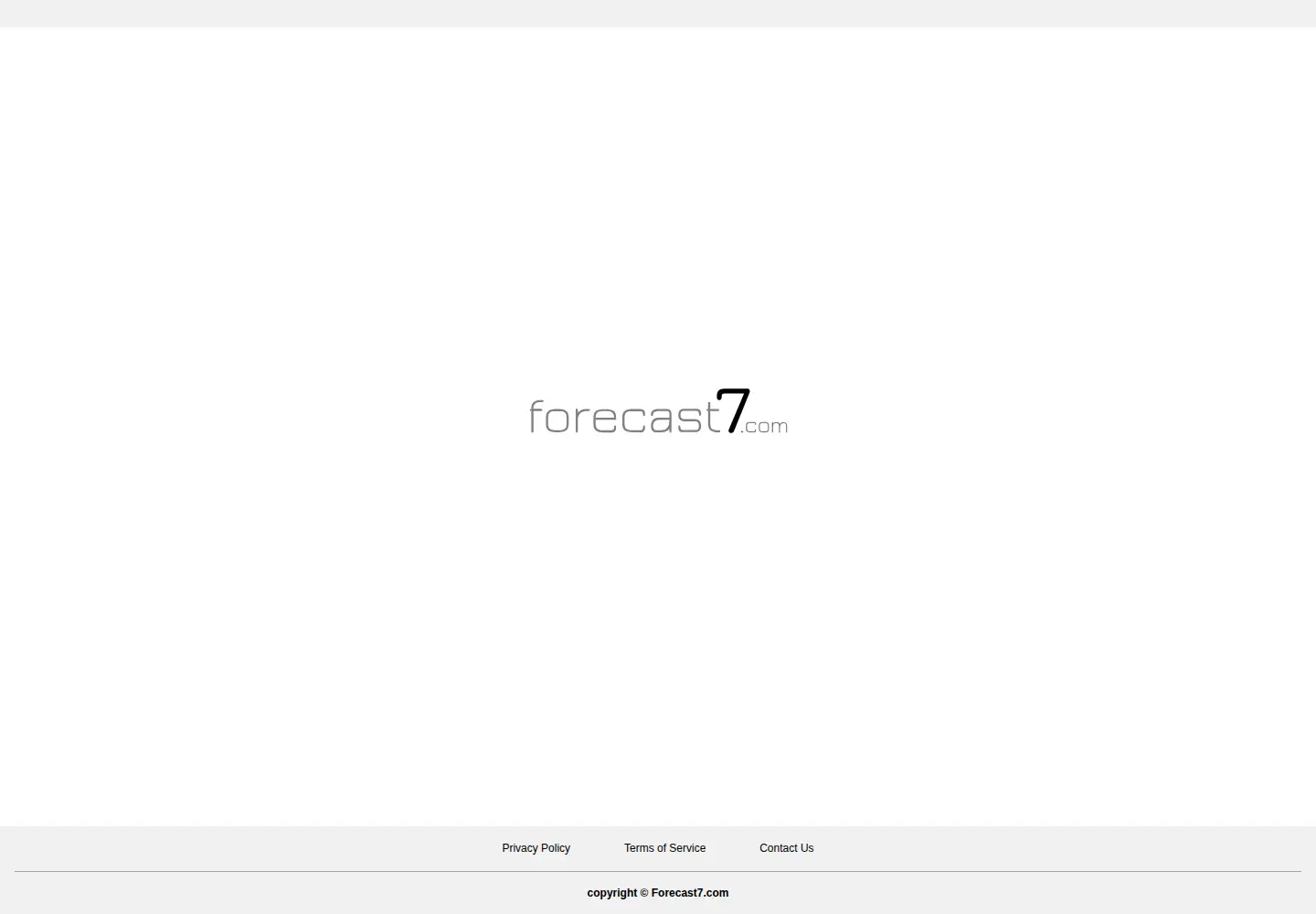 Screenshot of forecast7.com