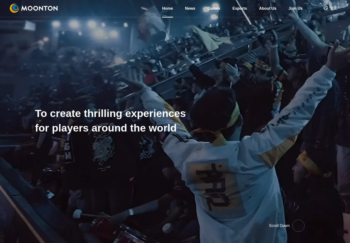 Screenshot of moonton.com