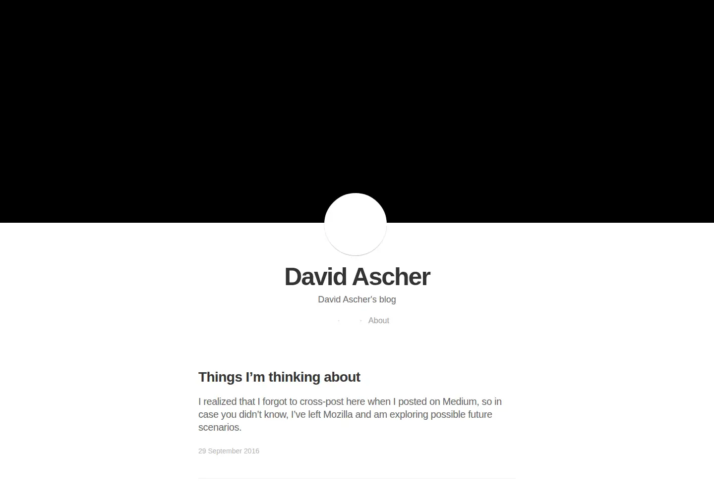 Screenshot of ascher.ca