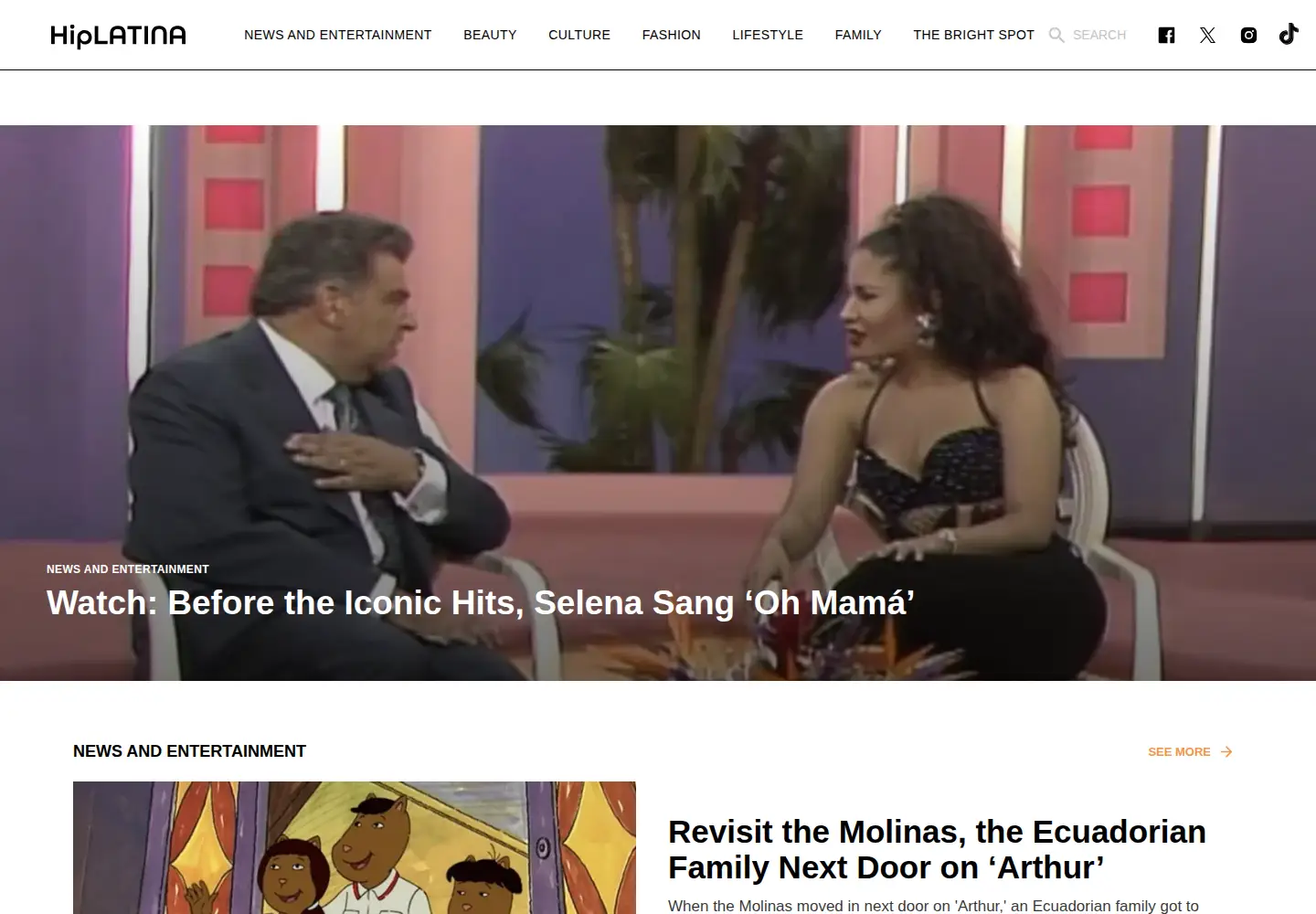 Captured homepage of hiplatina.com in the current scan