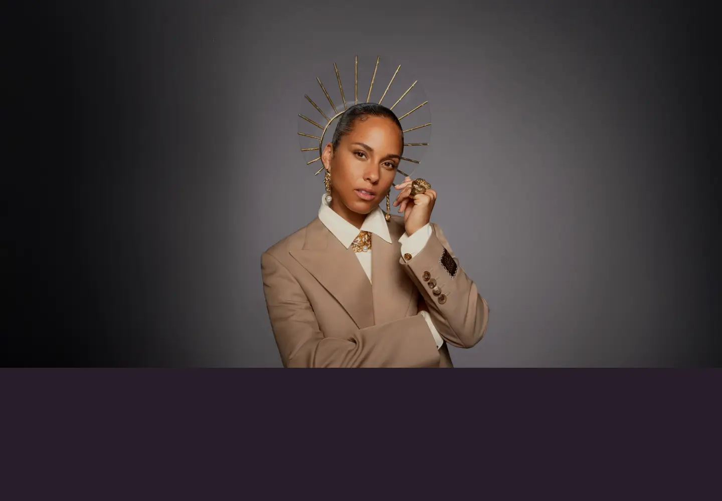 Screenshot of aliciakeys.com