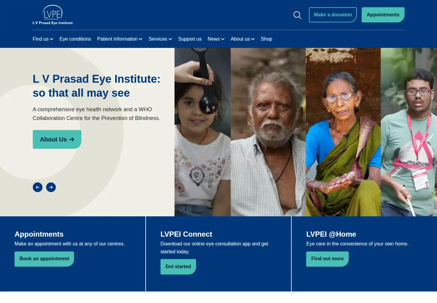 Screenshot of lvpei.org