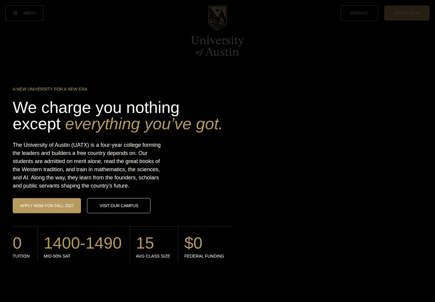 Screenshot of uaustin.org