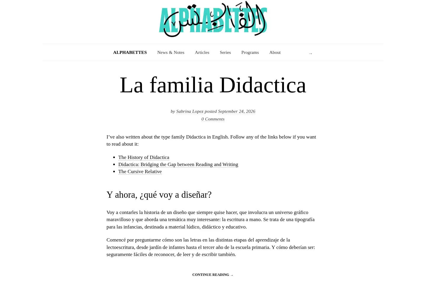 Screenshot of alphabettes.org