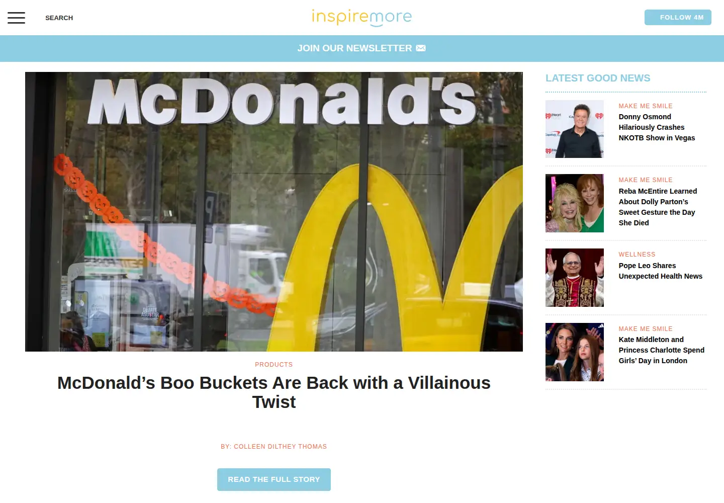 Screenshot of inspiremore.com