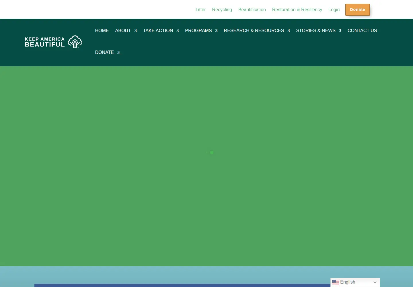 Screenshot of kab.org