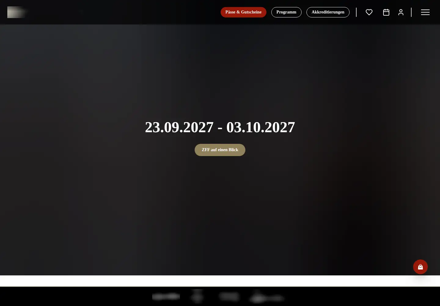 Captured homepage of zff.com in the current scan