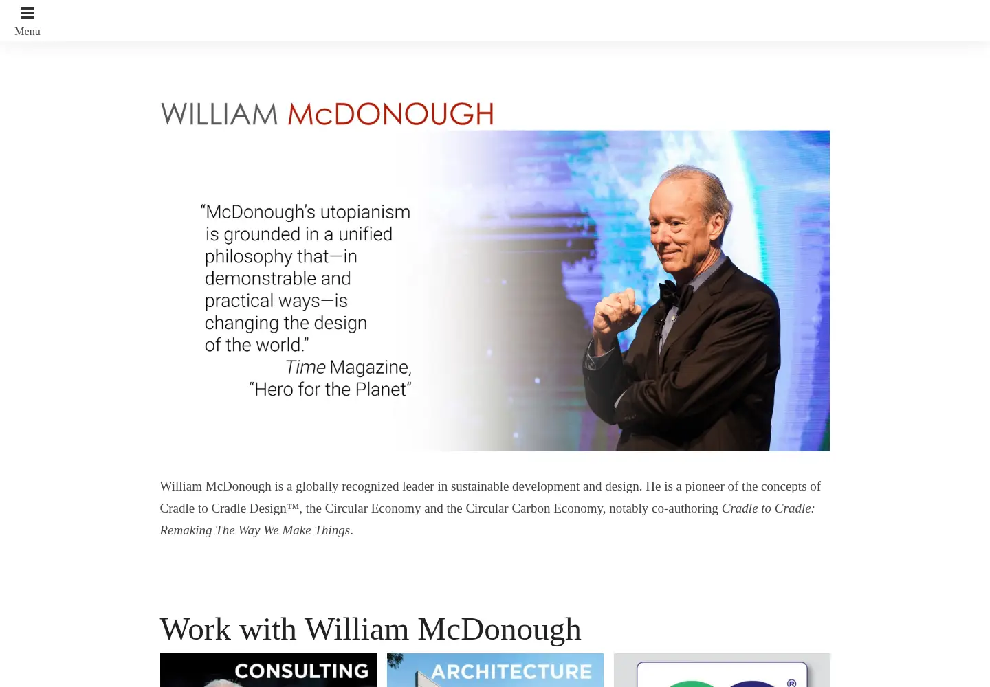 Screenshot of mcdonough.com