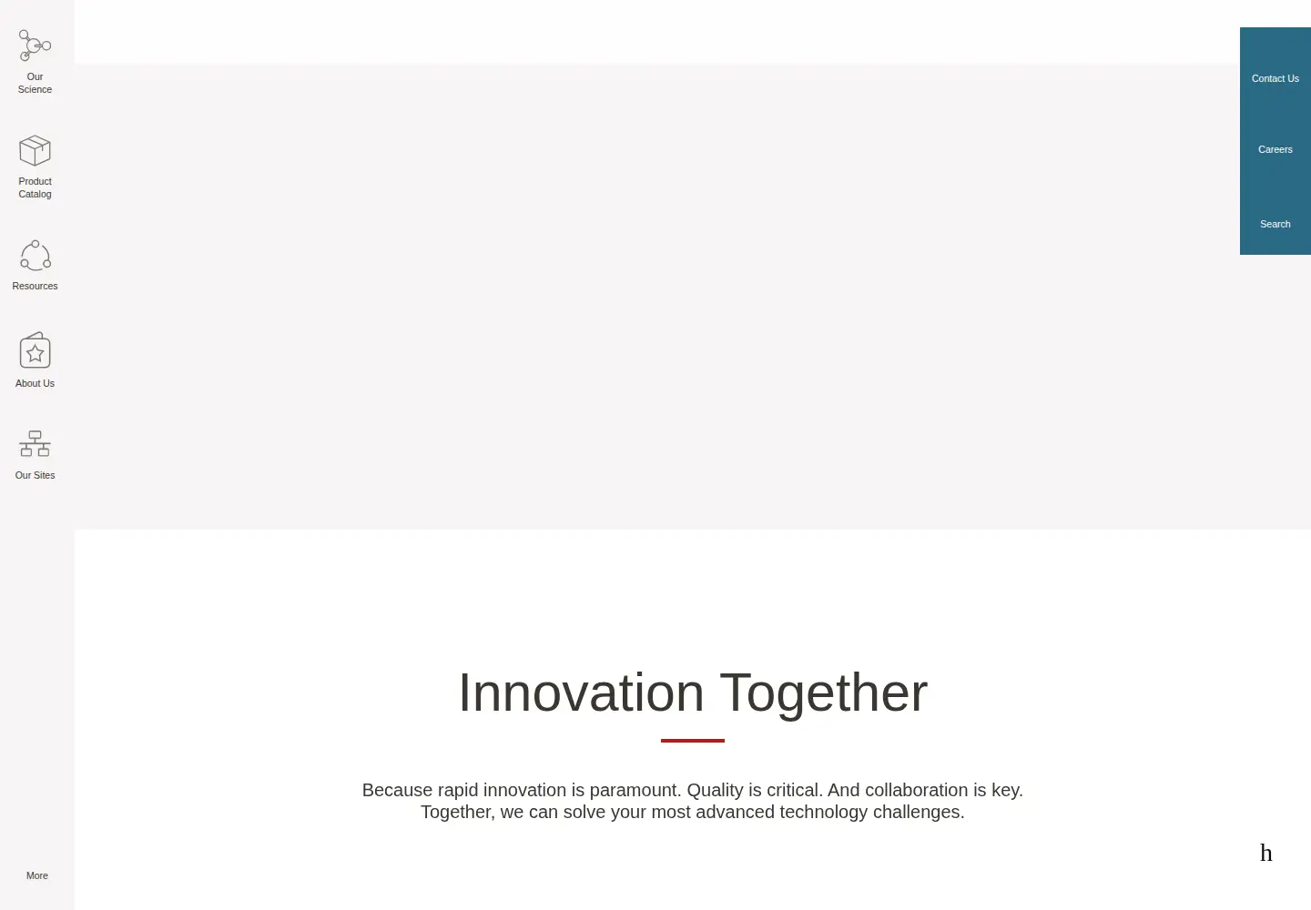 Screenshot of entegris.com