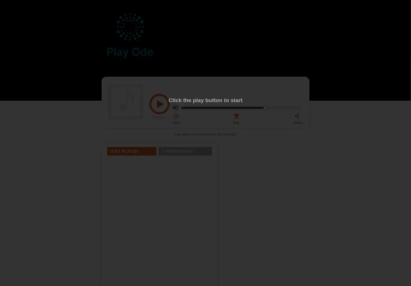 Screenshot of streamon.fm