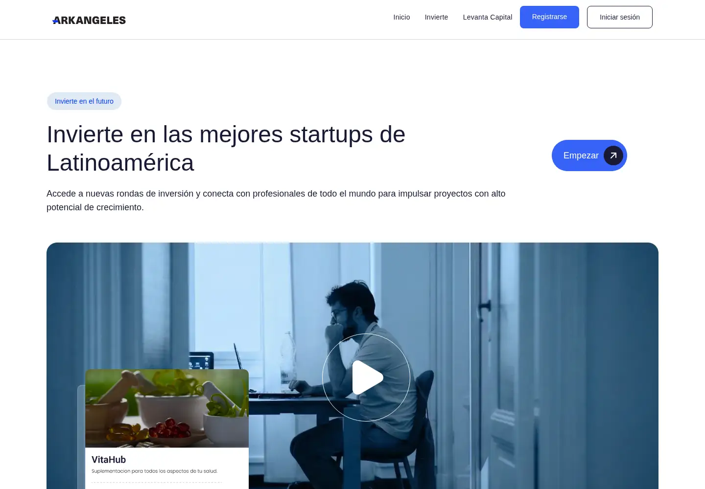 Screenshot of arkangeles.com