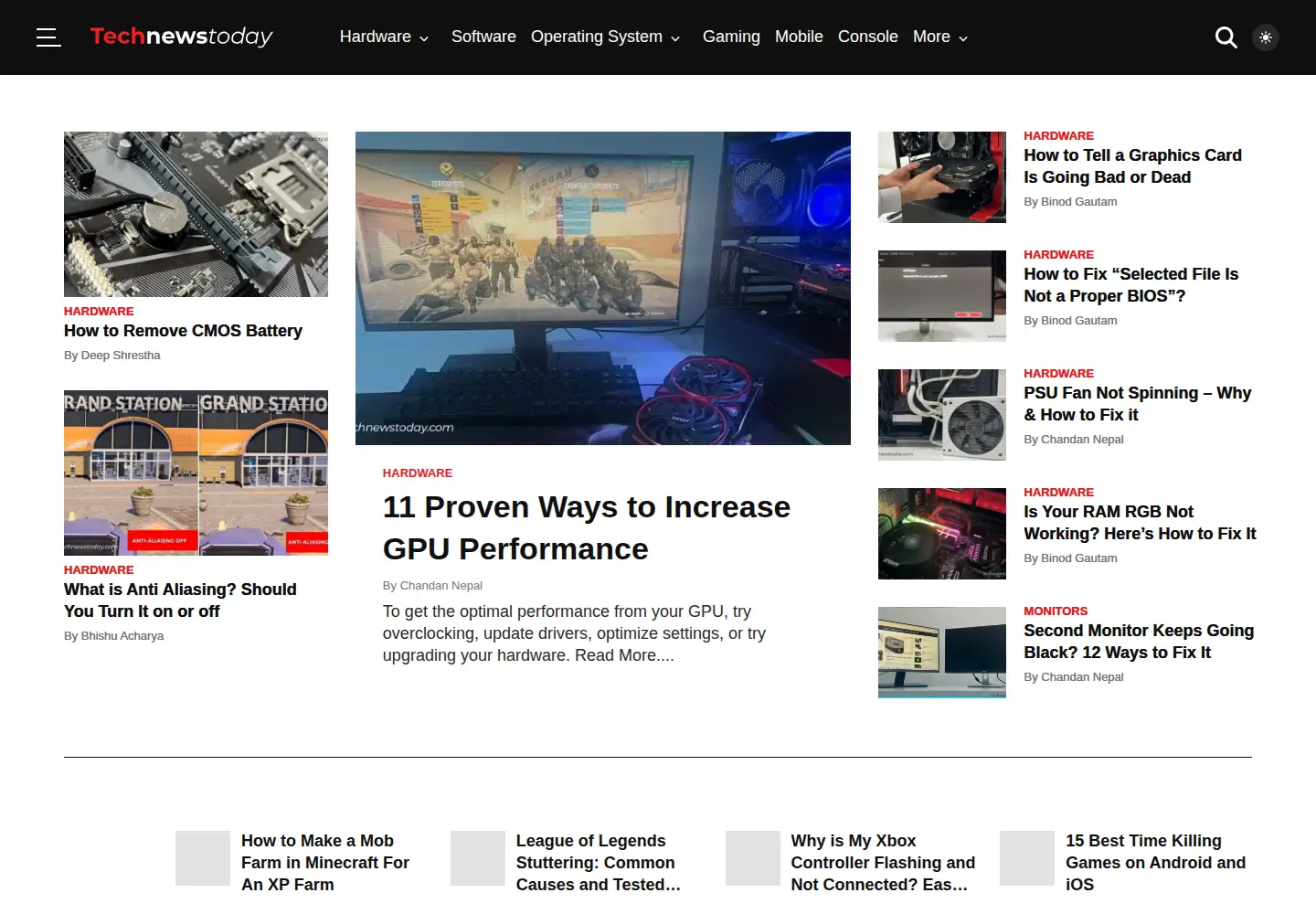 Screenshot of technewstoday.com