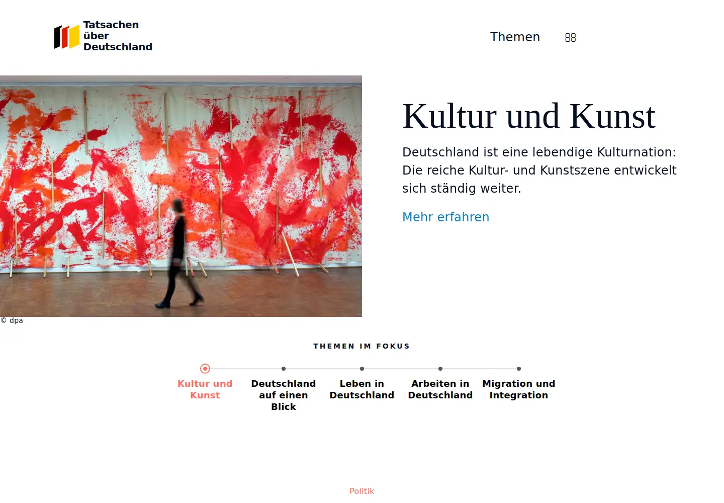 Screenshot of tatsachen-ueber-deutschland.de