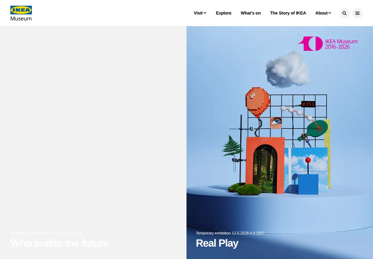 Screenshot of ikeamuseum.com