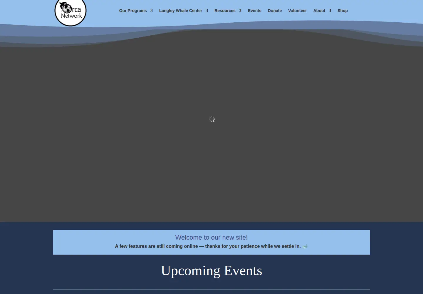 Screenshot of orcanetwork.org