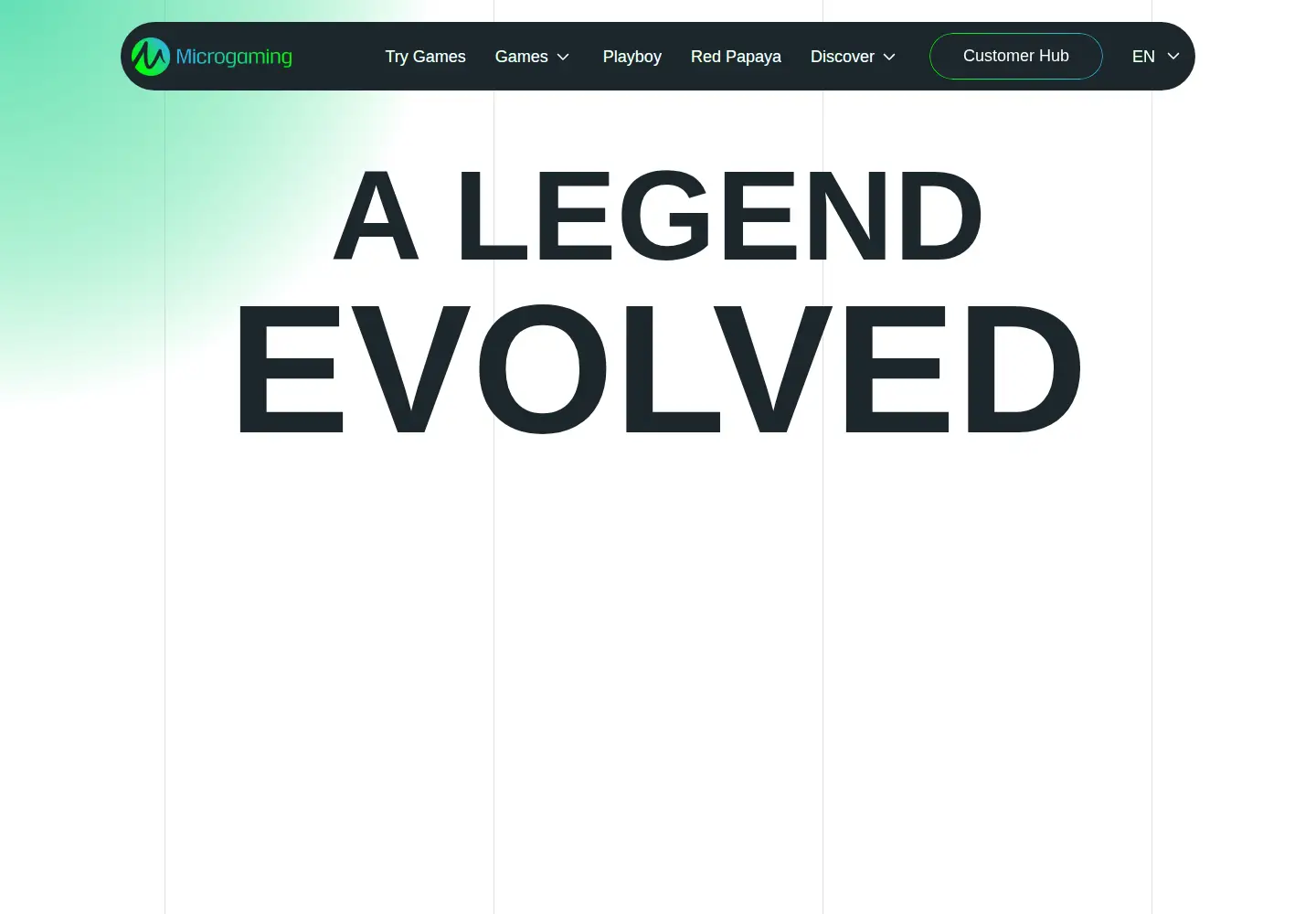 Screenshot of microgaming.co.uk