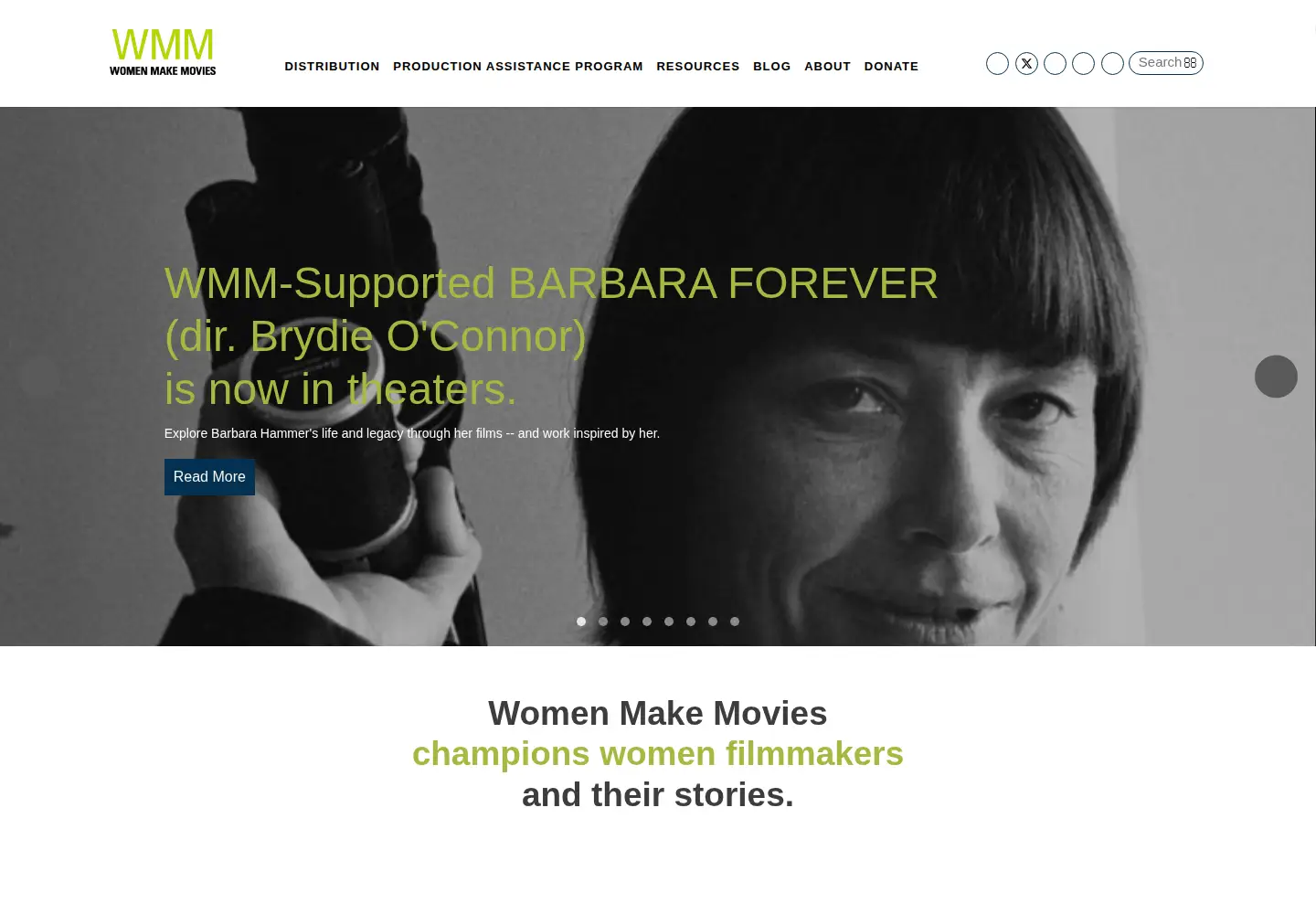 Captured homepage of wmm.com in the current scan