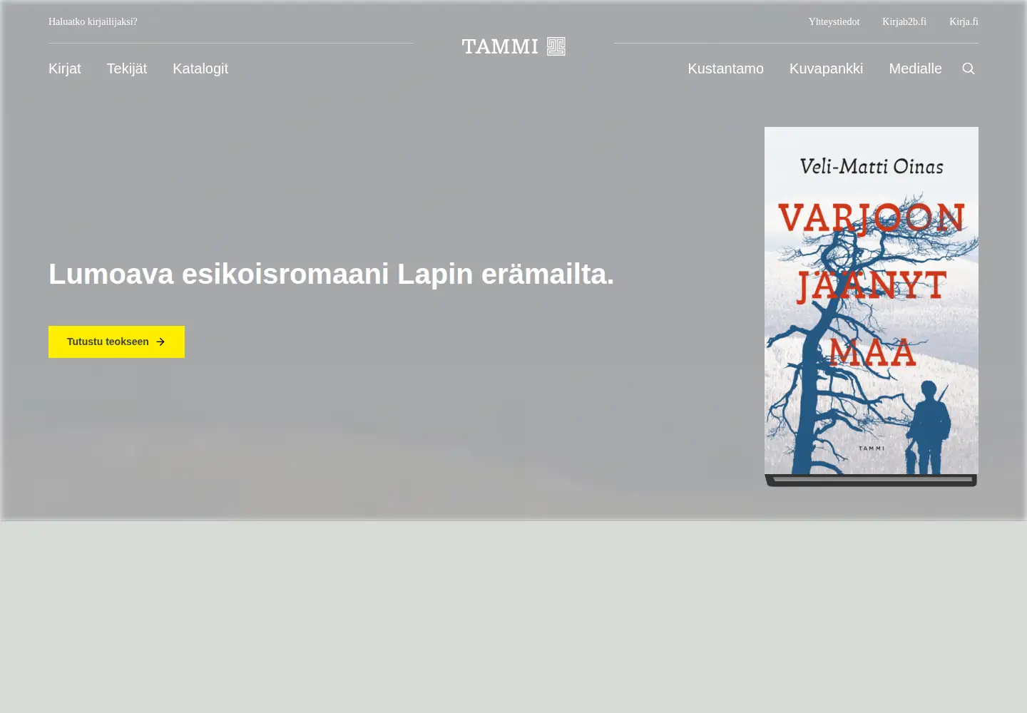 Screenshot of tammi.fi