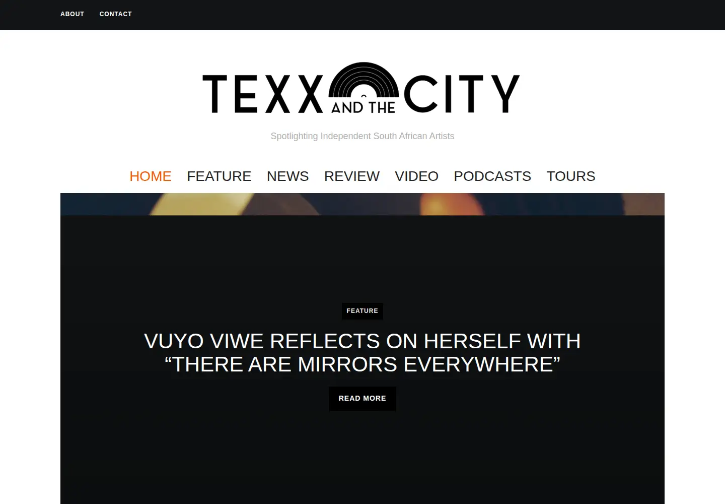 Screenshot of texxandthecity.com