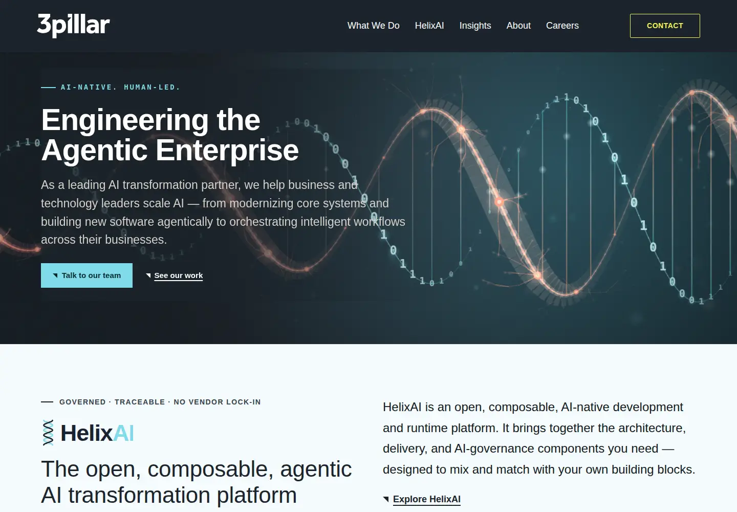 Screenshot of 3pillarglobal.com
