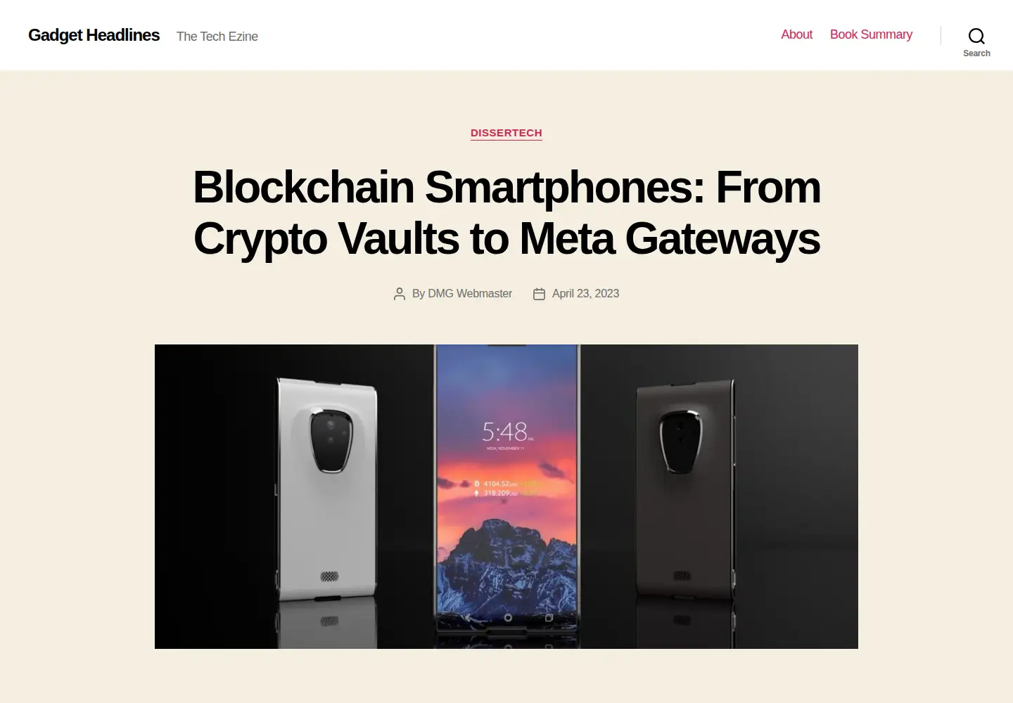Screenshot of smartmobs.com