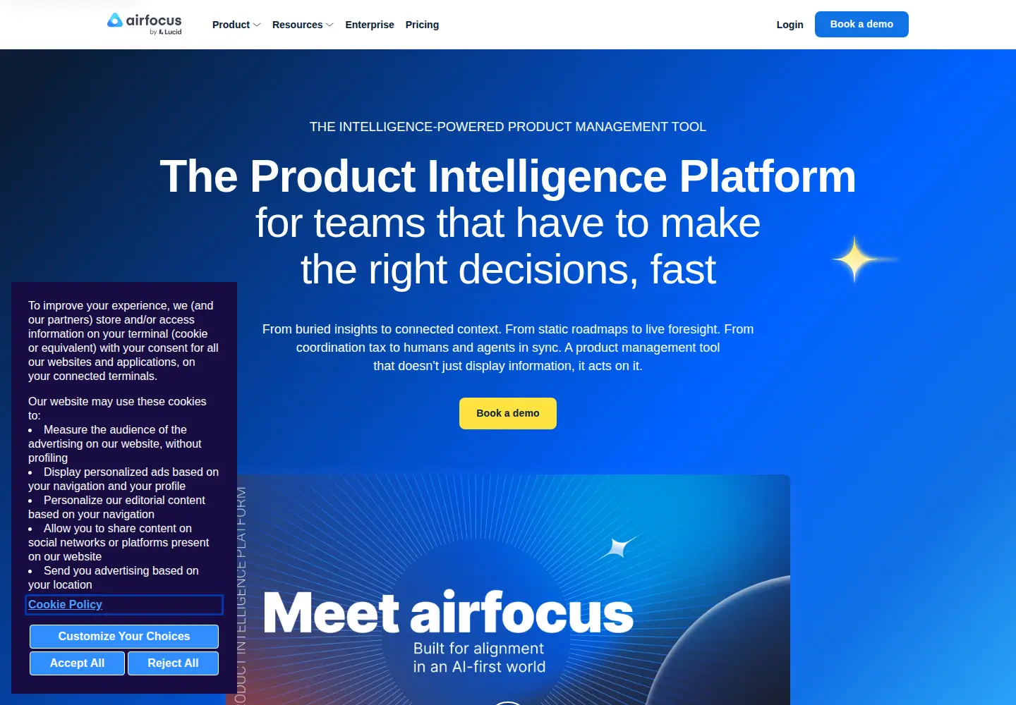 Captured homepage of airfocus.com in the current scan