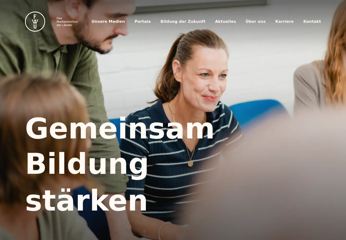 Screenshot of fwu.de