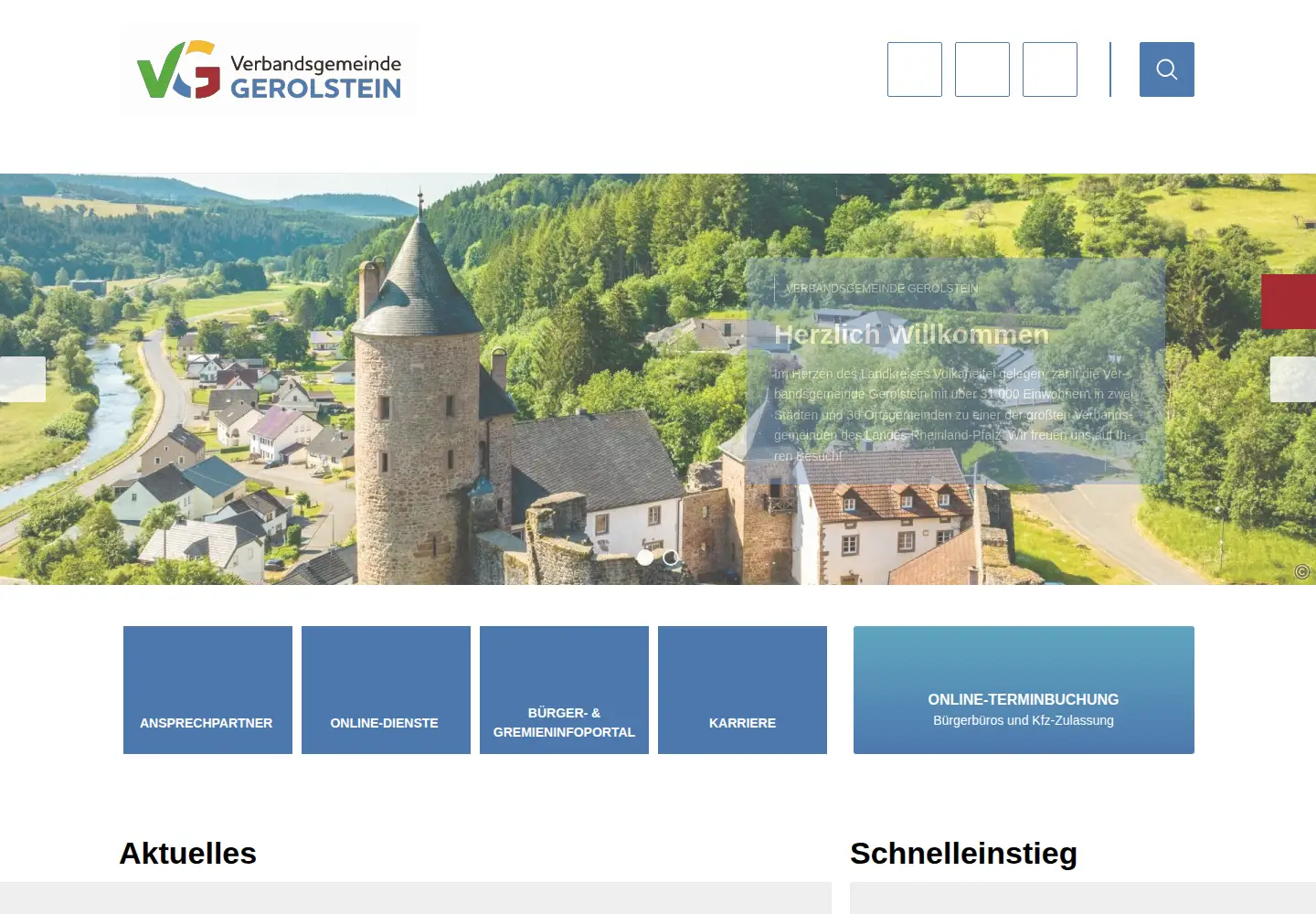 Screenshot of gerolstein.de