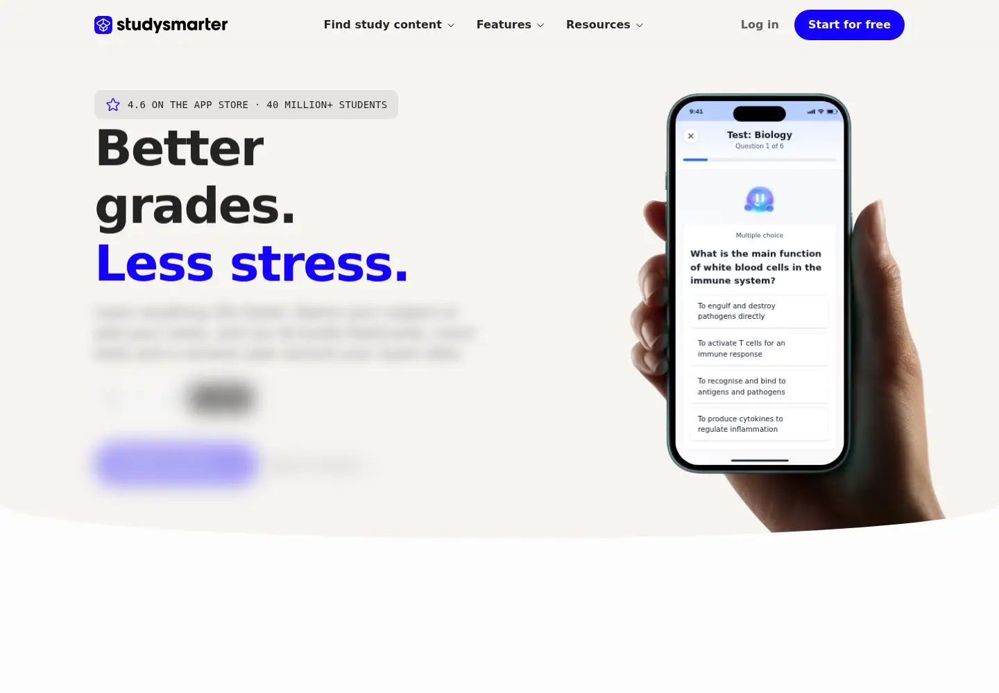 Screenshot of studysmarter.co.uk