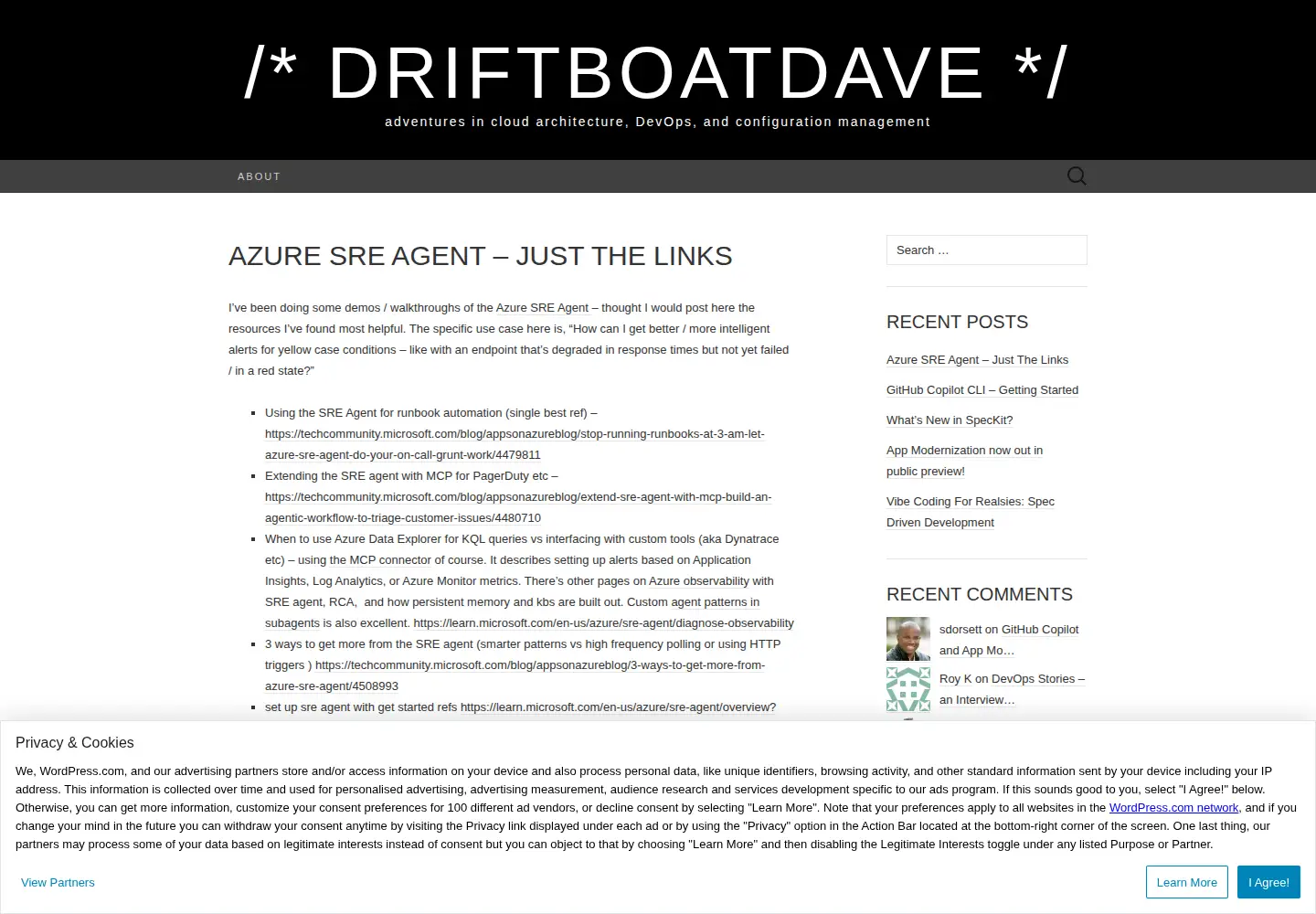 Screenshot of driftboatdave.com