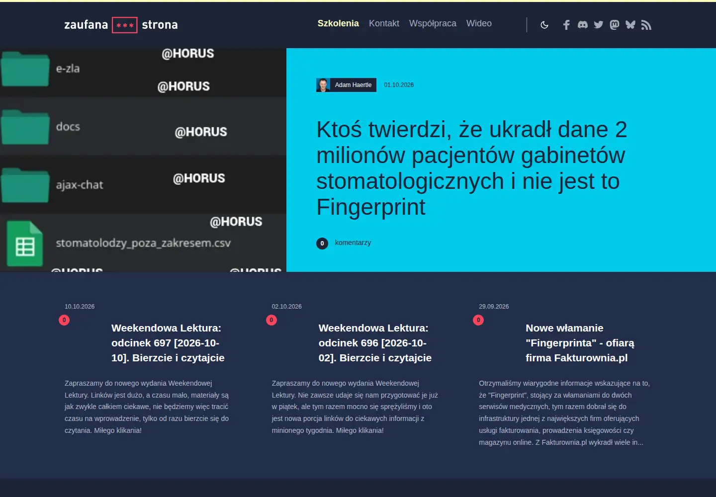 Screenshot of zaufanatrzeciastrona.pl