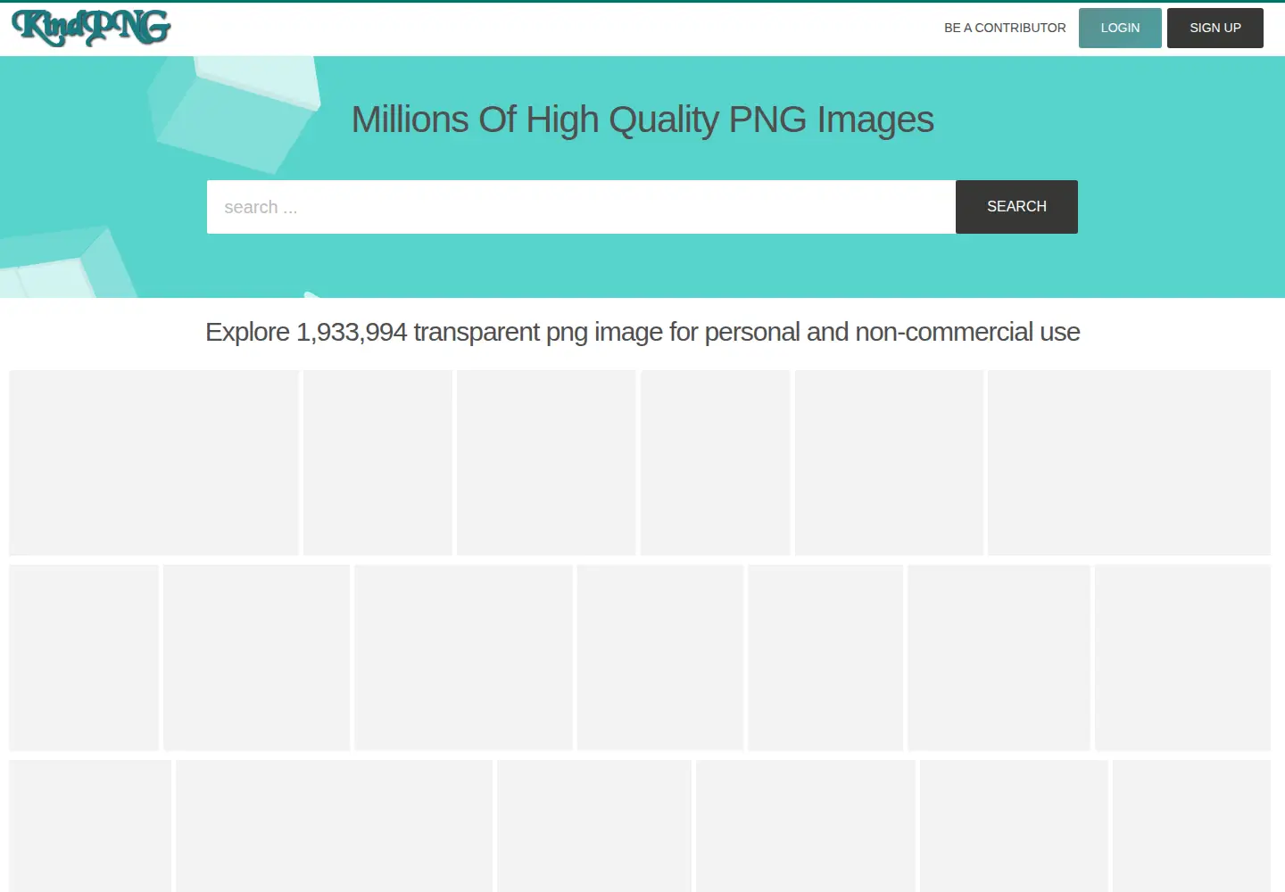 Screenshot of kindpng.com